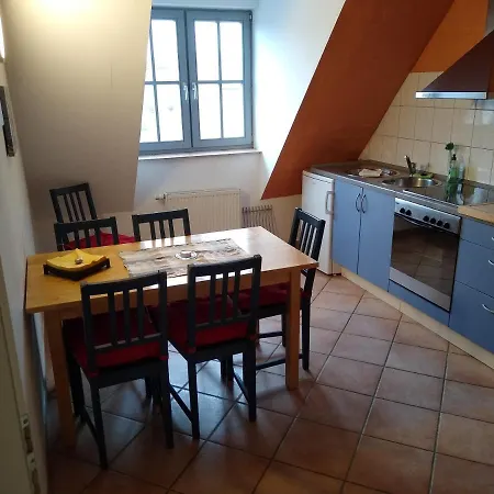 Maisonettewohnung Auf 2 Etagen Mit Zwei Balkonen Barth Esterno foto
